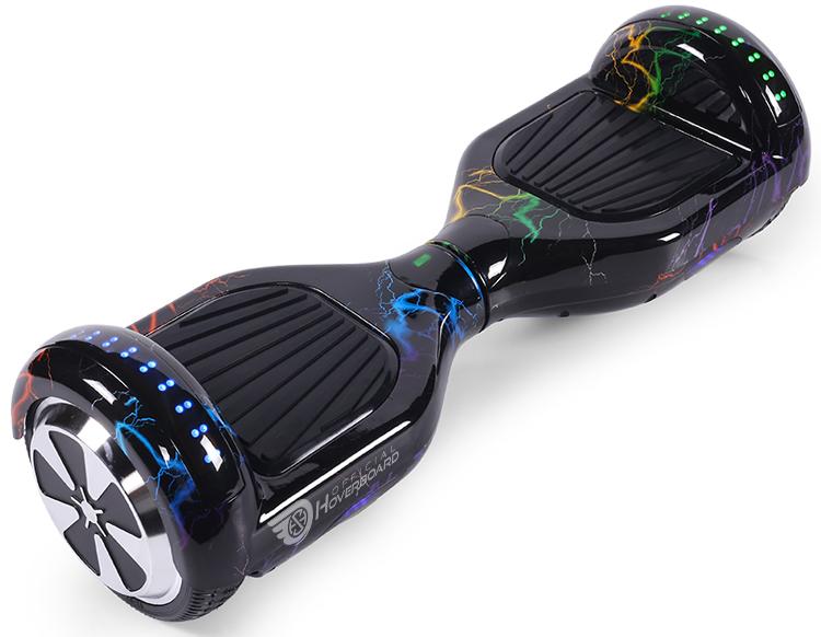 Rainbow Lightning Hoverkart Bundle 6.5" Disco LED Official Hoverboard - Official Hoverboard