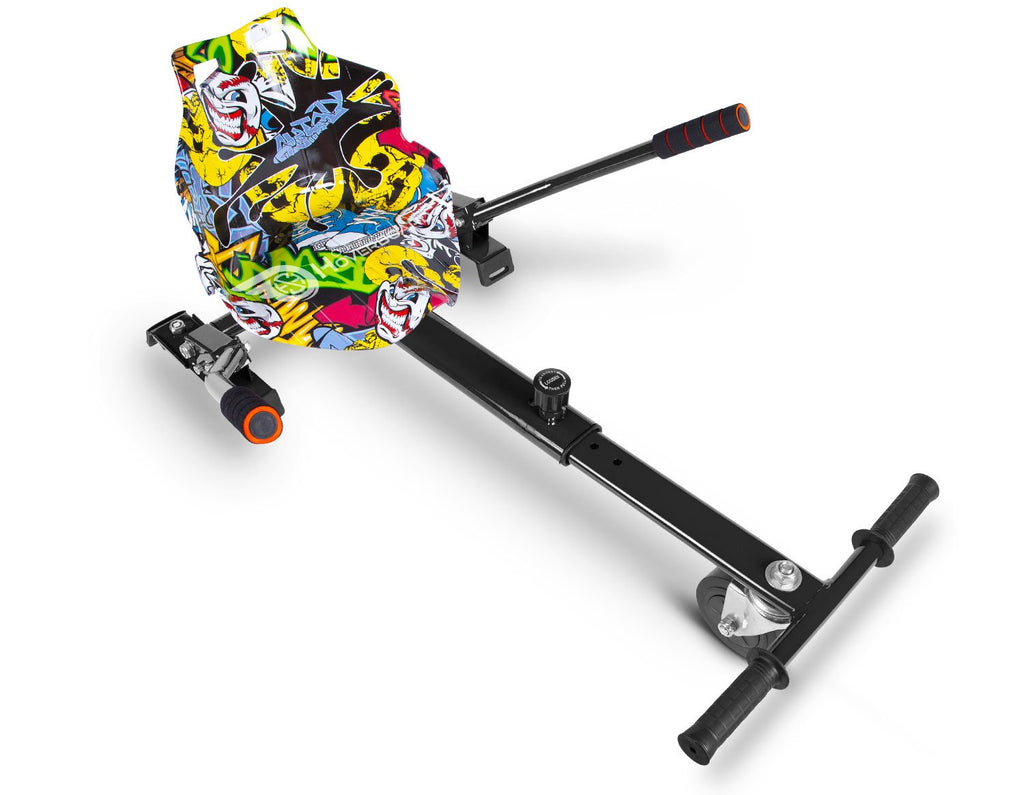 Hip Hop Graffiti Hoverkart Bundle 6.5" Disco LED Official Hoverboard - Official Hoverboard