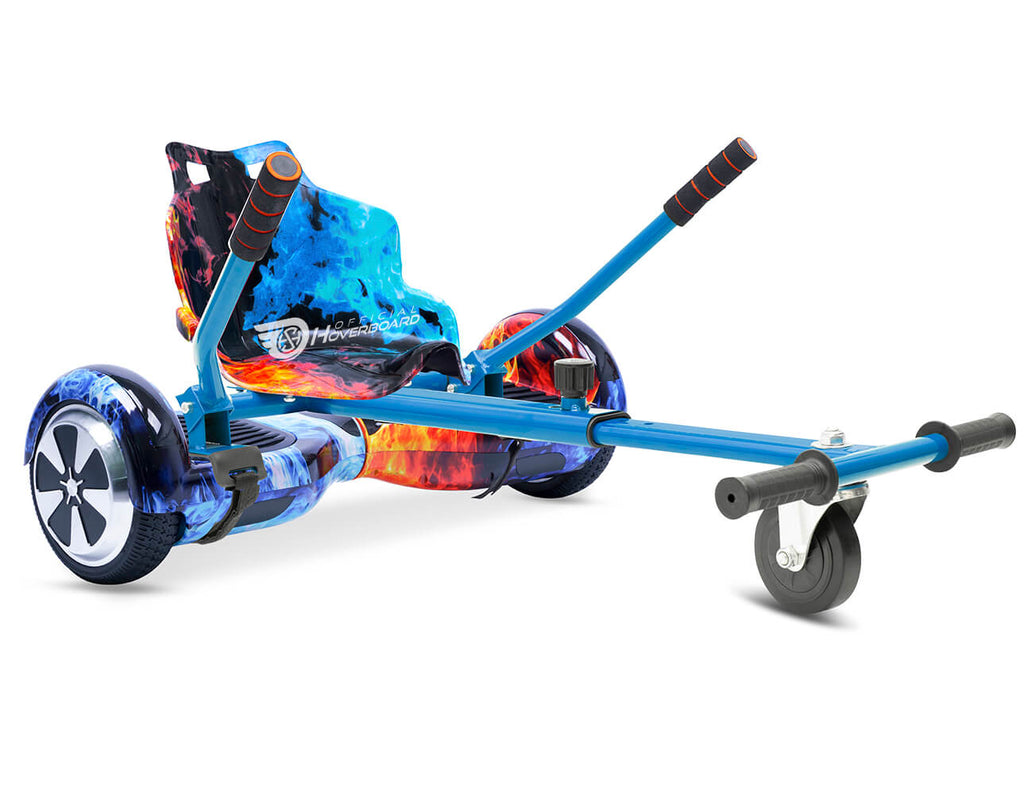 Flame Hoverkart Bundle 6.5" Disco LED Official Hoverboard - Official Hoverboard
