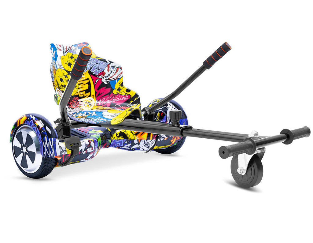 Hip Hop Graffiti Hoverkart Bundle 6.5" Disco LED Official Hoverboard - Official Hoverboard