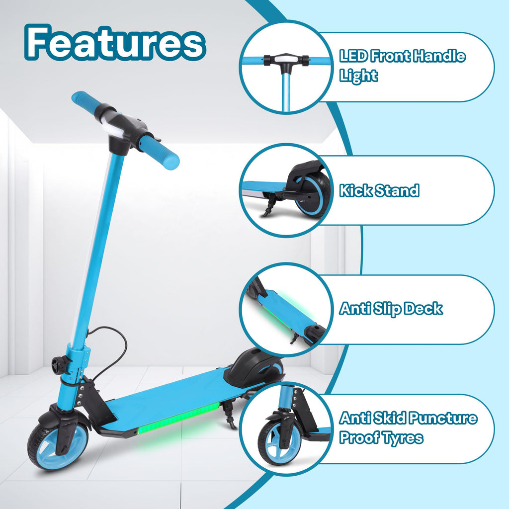 S31 Kids PRO ELECTRIC SCOOTER - LED Lights - 150W Power - High Performance