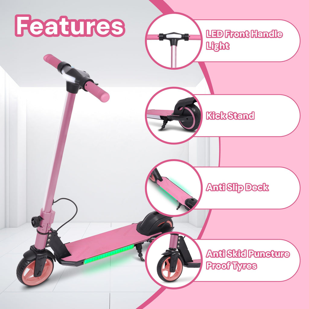 S31 Kids PRO ELECTRIC SCOOTER - LED Lights - 150W Power - High Performance