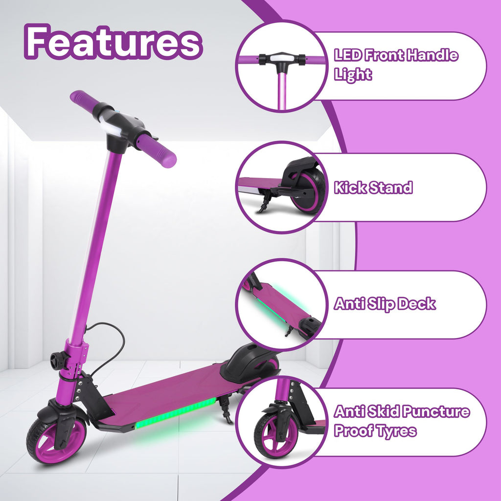 S31 Kids PRO ELECTRIC SCOOTER - LED Lights - 150W Power - High Performance