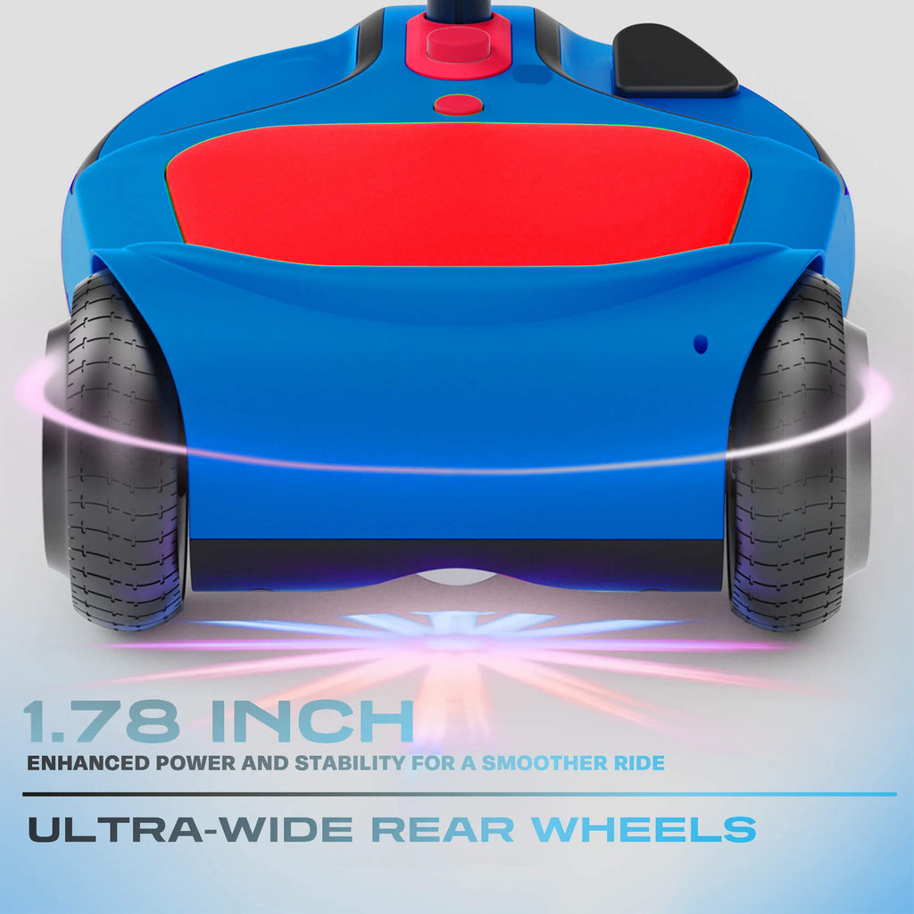 WizzKart - Ride On Car with Bluetooth Speaker & Disco LED