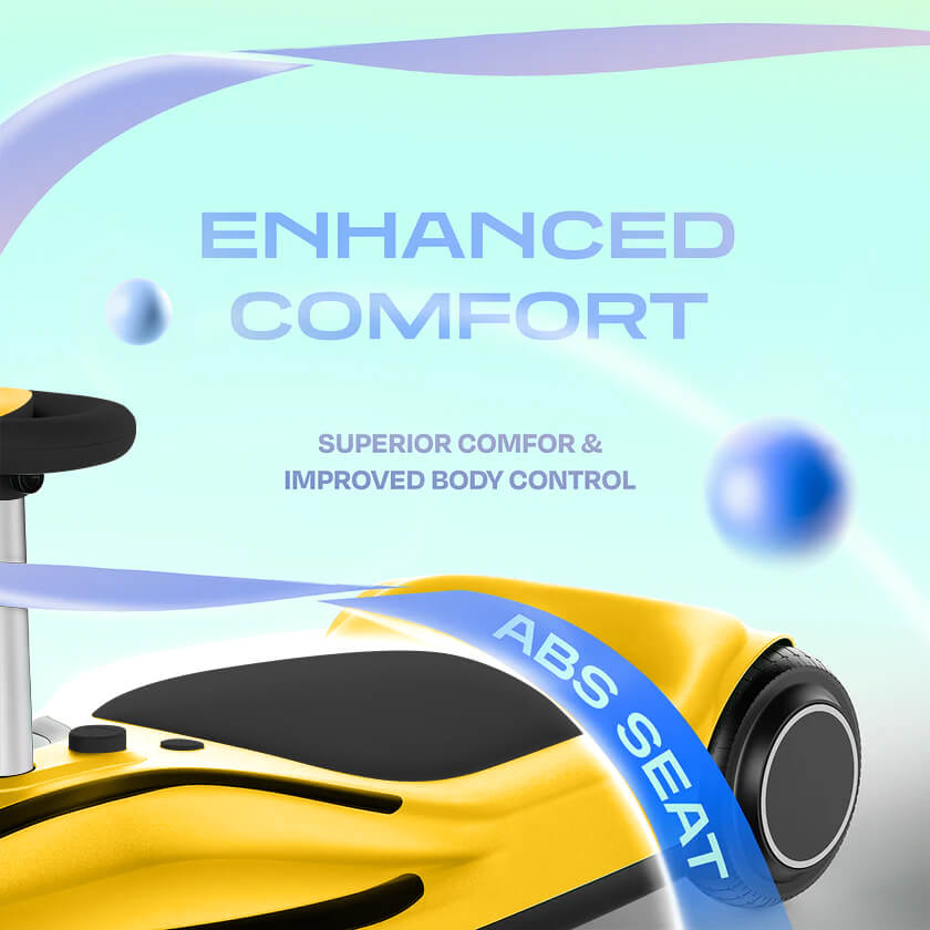 WizzKart - Ride On Car with Bluetooth Speaker & Disco LED