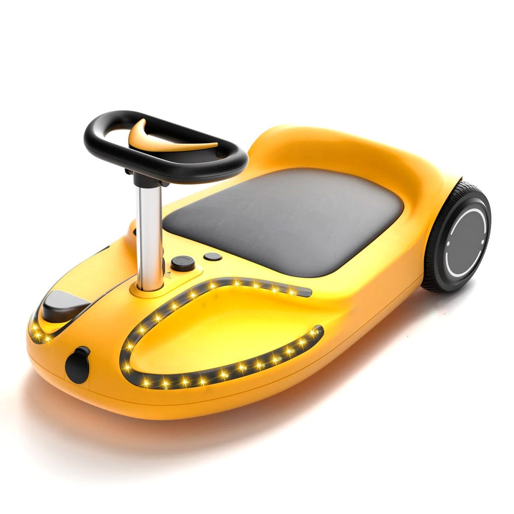 WizzKart - Ride On Car with Bluetooth Speaker & Disco LED