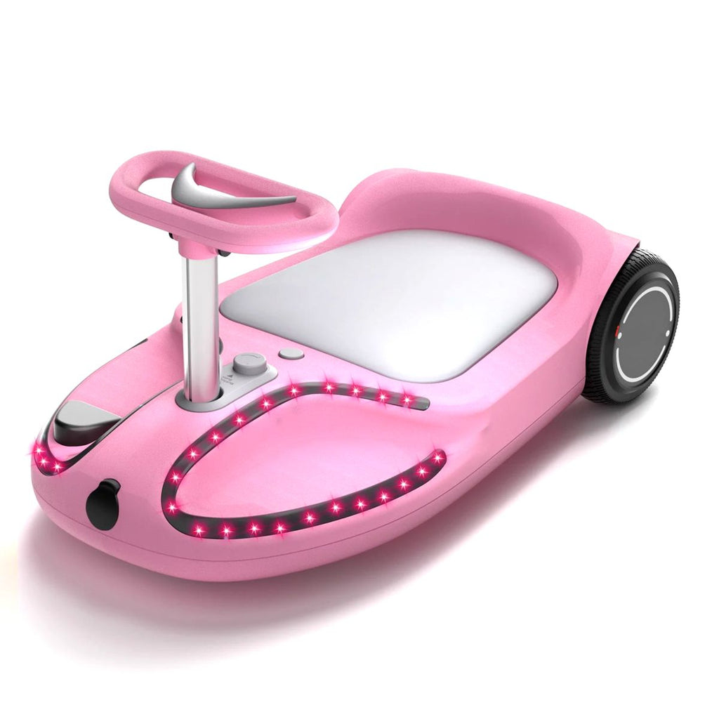 WizzKart - Ride On Car with Bluetooth Speaker & Disco LED