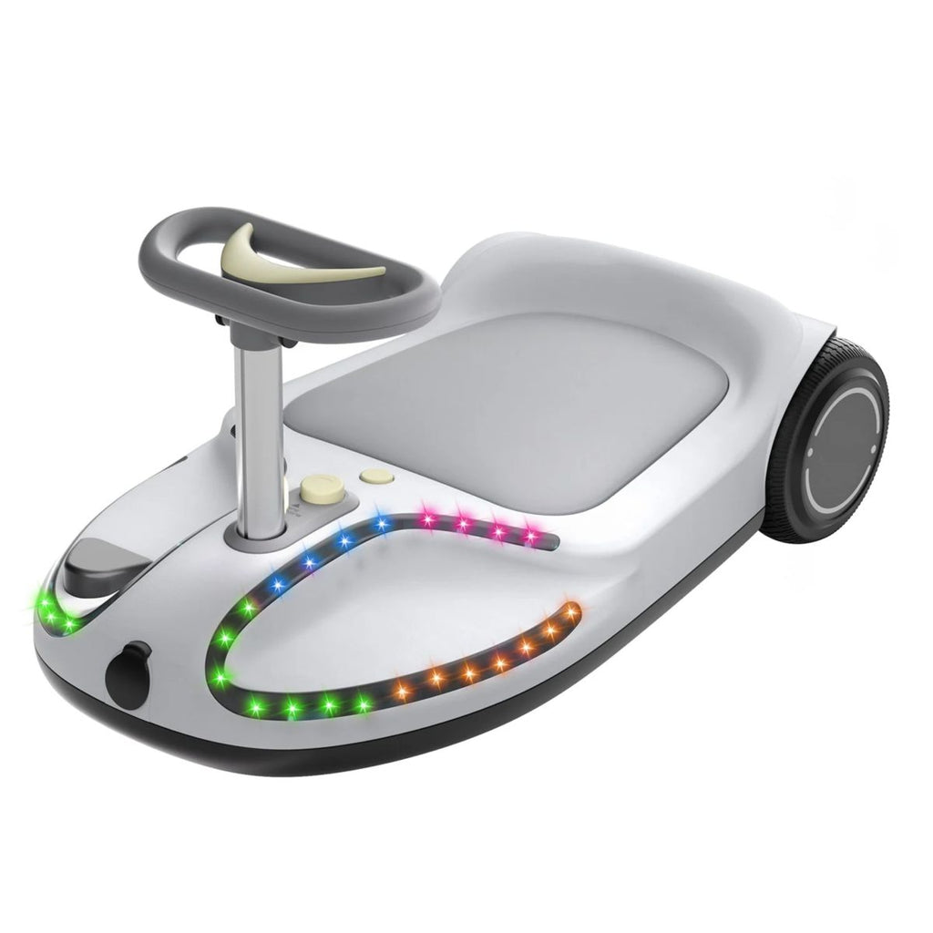 WizzKart - Ride On Car with Bluetooth Speaker & Disco LED