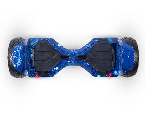 G2 - Blue Galaxy 8.5" Off Road Hummer Official Hoverboard - Official Hoverboard