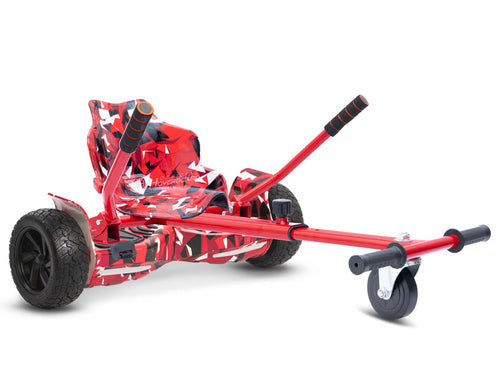 Red Vortex Camo Hoverkart Bundle 8.5