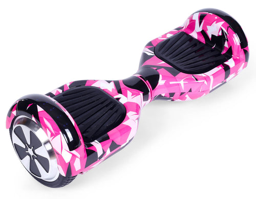 Pink Vortex Camo 6.5" Disco LED Official Hoverboard - Official Hoverboard