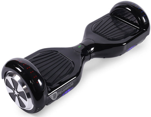 Black 6.5" Classic Disco LED Official Hoverboard - Official Hoverboard