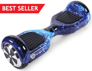 Blue Galaxy Special 6.5" Disco LED Official Hoverboard - Official Hoverboard