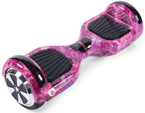 Pink Galaxy Special 6.5" Disco LED Official Hoverboard - Official Hoverboard