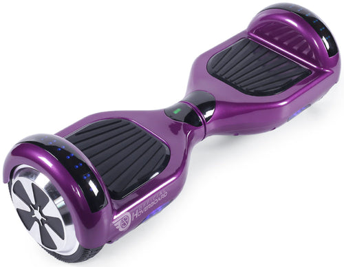 Purple 6.5" Classic Disco LED Official Hoverboard