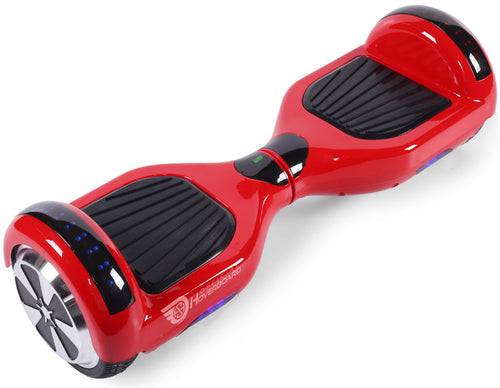 Red 6.5" Classic Disco LED Official Hoverboard - Official Hoverboard