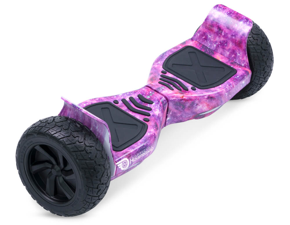 Pink Galaxy Hoverkart Bundle 8.5" Off Road Hummer Official Hoverboard - Official Hoverboard
