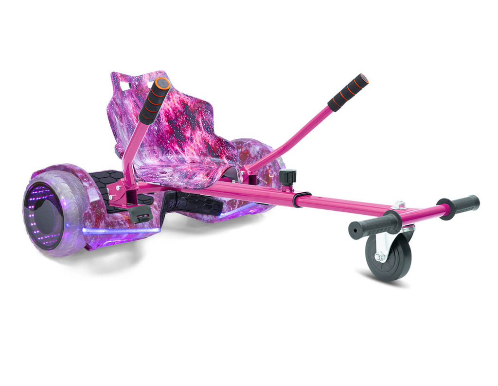INFINITY - PINK GALAXY Bundle 6.5" ALL TERRAIN APP BLUETOOTH & LED OFFICIAL HOVERBOARD - Official Hoverboard