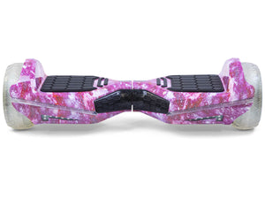 INFINITY - Pink Galaxy 6.5" All Terrain APP Bluetooth & LED Official Hoverboard - Official Hoverboard
