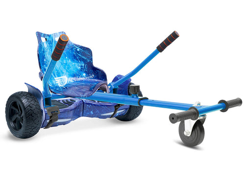 Blue Galaxy Hoverkart Bundle 8.5" Off Road Hummer Official Hoverboard - Official Hoverboard